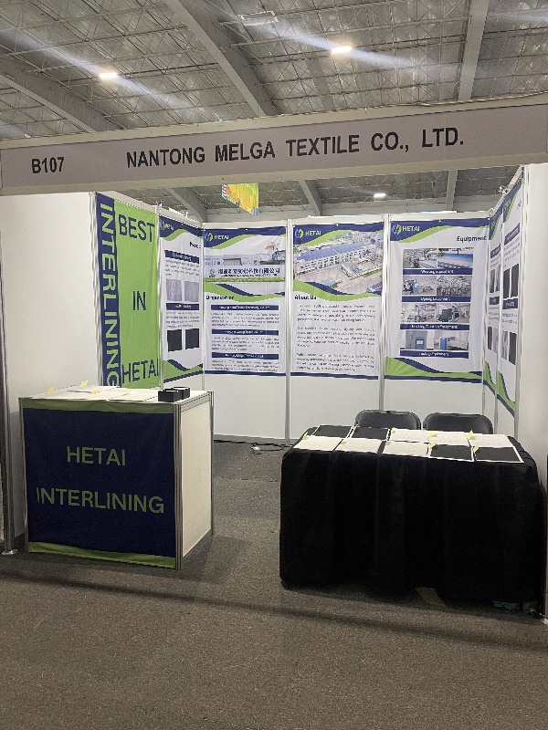 Nantong Hetai Textiles a fait ses débuts à la Mexican Trade Expo pour étendre un nouveau voyage sur le marché international